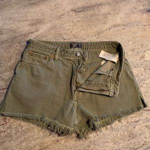 Abercrombie & Fitch high rise shorts